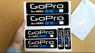 Бесплатные наклейки GoPro Be a HERO. Халява