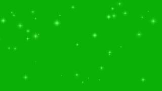 Green Screen Animation Sparkle Glitter Shine Lights footage effect Футаж хромакей блеск искры #5
