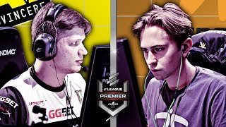 ИГРА ФНАТИК ЗАСТАВИЛА СИМПЛА НЕРВНИЧАТЬ. ELEAGUE CS:GO PREMIER 2018