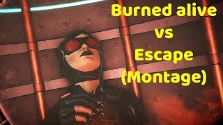 Catwoman Burned Alive vs Escaping From The Kill Box - The Enemy Within (GameModed video)