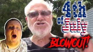 Angry Grandpa's Neighbor - 4th of July Blowout! REACTION!!!