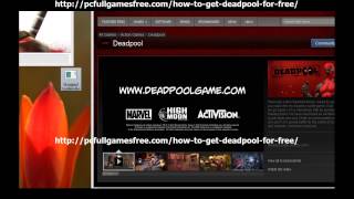 Deadpool Download Free Full Game For PC Addable to Steam