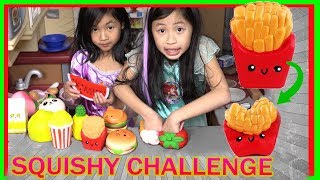 SQUISHY FOOD CHALLENGE! Guess the Squishy Challenge (FunTV)