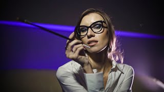 Miss Helen: "Job Interview". Femdom. Teasing, smoking fetish.