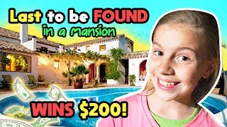Last To Be Found In New Mansion wins $200