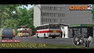 OMSI 2: MB Monobloco O-364 (Ida e volta) Linha 59 Mapa Projekt Szczecin