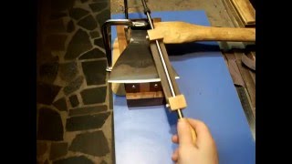 Как правильно заточить топор. Как точно выставить угол. How To Sharpen an Axe.