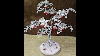 КОМПОЗИЦИЯ - КАЛИНА В СНЕГУ // COMPOSITION -  VIBURNUM   IN THE SNOW А4