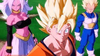 Dragon Ball FighterZ Secret Ending!! Good Android 21 vs Evil Android 21