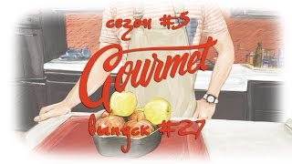 Gourmet (s5e27) - Шалот с тимьяном и шалфеем, Стейк, Блины с карамелью