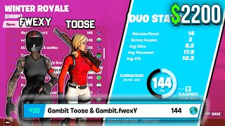 ?$2200 НА WINTER ROYALE ДЕНЬ 2 | TOOSE x FWEXY