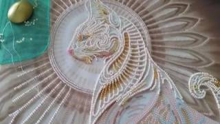 Отчет 2 по вышивке бисером Баст от Абрис Арт
