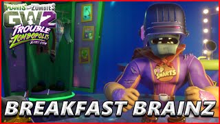 BREAKFAST BRAINZ Character Showcase - Plants vs Zombies Garden Warfare 2 "Trouble In Zombopolis"