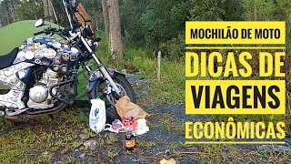 Viagem de Moto numa Fazer 250 e Camping Selvagem (Dicas de Viagens de Moto Baratas)