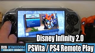 Disney Infinity 2.0 PS Vita PS4 Remote Gameplay