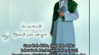 Hadhratus Syaikh KH. Muhammad Utsman al-Ishaqi dan putra beliau