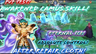 Saint Seiya: Awakening - Awakened Camus after Repair Cloth Review! Ice Boys Comeback? Full Control!