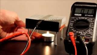 ThermoElectric Generator: USB Charger powered by a Candle