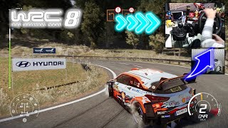 WRC 8 Hyundai i20 WRC Deutschland / Logitech G29