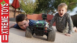 Extreme Toys TV Short: First Behind the Scenes Vlog with Ethan and Cole! RC Car with a GoPro!
