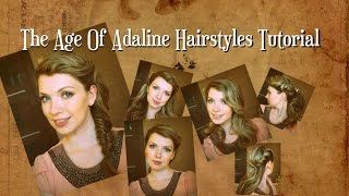 Прически в стиле Адалин Боуман из фильма "Век Адалин" ♥ The Age of Adaline hairstyles tutorial