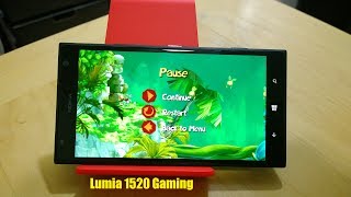Gaming on the Lumia 1520