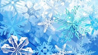Развивающий мультик для детей. Что такое снег? Какие бывают снежинки?  ОБУЧАЙКА !
