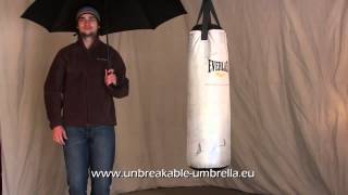 Unbreakable® Umbrella - der unzerbrechliche Regenschirm vs. Selbstverteidigungsschirm