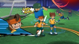 Inazuma Eleven Go Strikers 2013 Raimon GO Vs Inazuma Japan Wii 1080p (Dolphin/Gameplay)