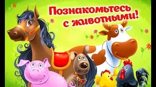 Ферма c животными для малышей. Домашние животные