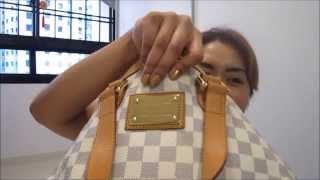 Review : Louis Vuitton Hampstead PM in Damier Azur~!!!