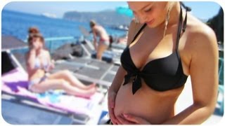 PREGNANT BIKINI BABE!