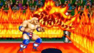 Classic Game Room - WORLD HEROES Neo-Geo PS3 review