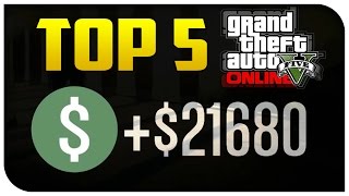 Top 5 Ways to "Make Money" in GTA 5 Online! (Best & Most Fun) [GTA V]