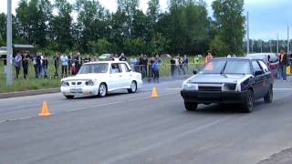 I этап чемпионата по драгрейсингу «RedLine 2010». Часть 1