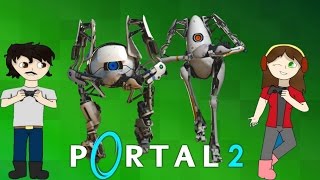 Necros и Dantekris играют в Portal 2