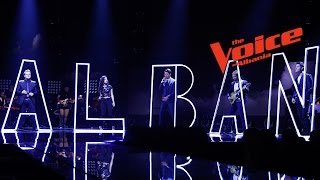 Kënga e Skuadrës Alban - Netët Live - The Voice of Albania 6