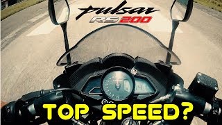 Pulsar RS 200 Top Speed | Pulsar RS 200 BS4 2018 | Pulsar RS200 Acceleration