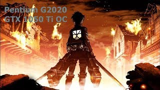 Attack On Titan 2 Gameplay on Pentium G2020 GTX 1050 ti @ 4 GB