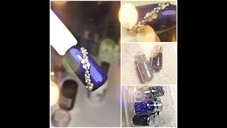 ╰☆╮ДИЗАЙН НОГТЕЙ/ 3D СТРАЗЫ С АЛИЭКСПРЕСС╰☆╮КАК ПРИКЛЕИТЬ СТРАЗЫ НА НОГТИ