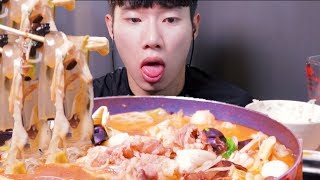 MUKBANG 마라탕 마라밥 리얼사운드 먹방 SPICY BEEF HOT POT CHINESE FOOD MALATANG EATING SHOW