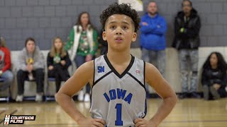 5th Grade PG Nicare Cavil Highlights with Iowa Elite!