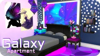 Sims 4 Speed Build | Galaxy Apartment