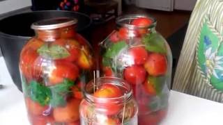 Консервирование помидоров на зиму¦ Маринад для помидоров canning tomatoes
