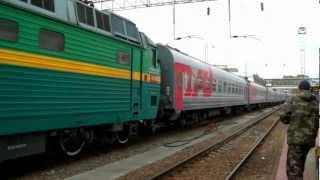 Прибытие ЧС8-067 с поездом №20 Москва — Ростов-на-Дону