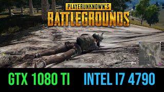 PUBG GTX 1080 Ti | i7 4790 full hd ultra settings benchmark