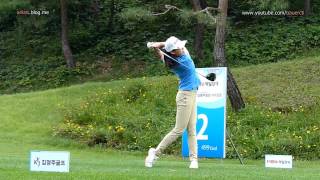 [Slow HD] JEONG Han-Na 2013 Driver with Practice golf swing (1)_KLPGA Tour
