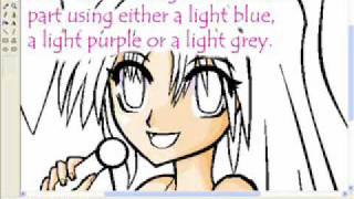 Ms Paint Tutorial Lesson 1: Bishoujo!