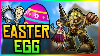 Fallout 4 Easter Eggs - 'Big Daddy & Little Sister' From Bioshock! (Fallout 4 Secrets)