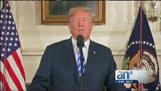Presidente Donald Trump anuncia retiro de acuerdo nuclear con Irán